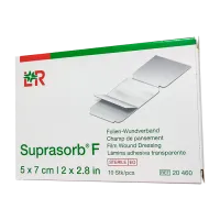 Фото Супрасорб Ф 5*7см (Suprasorb F стер. пленка для перевязки ран) №10 (10 штук)