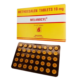 Оксорален (Melanocyl, Oxsoralen) таблетки по 10мг №40