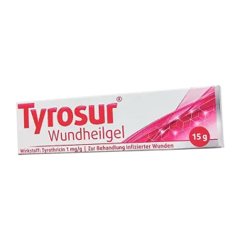 Тирозур (Тиротрицин) гель 15г
