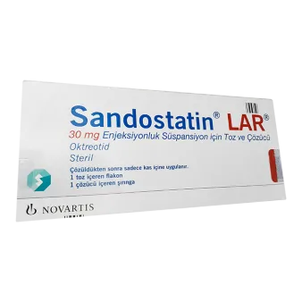 Сандостатин Лар 30 мг (Октреотид 30 мг) микросферы для приг. сусп. для в/м введ. 1 фл.