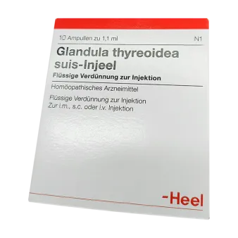 Тиреоидеа гландула (Гландула Тиреоидеа) суис инъель Heel 1,1мл амп. №10