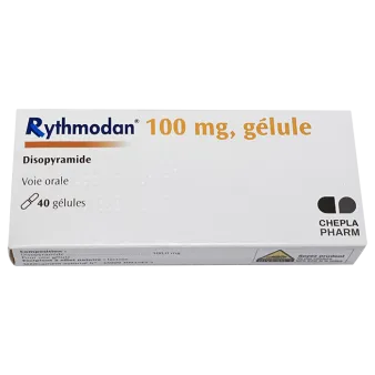 Ритмодан Дизопирамид капс. 100мг №40