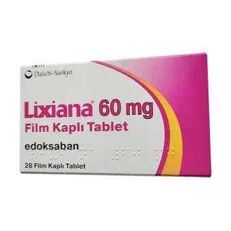 Ликсиана (Эдоксабан) 60мг таблетки №28