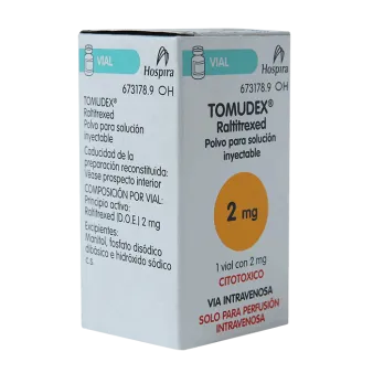 Томудекс (Ралтитрексид) фл. 2 мг №1