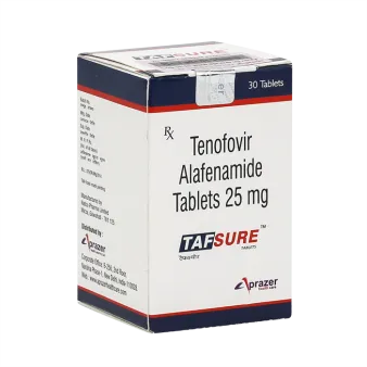 Вемлиди полный аналог (Tafsure, Тенофовира Алафенамид) 25мг таб. №30